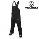 日本正規品 スノーボード ウェア パンツ ボルコム VOLCOM RAIN GORE-TEX BIB OVERALL Black G1352403 MEN'S ...