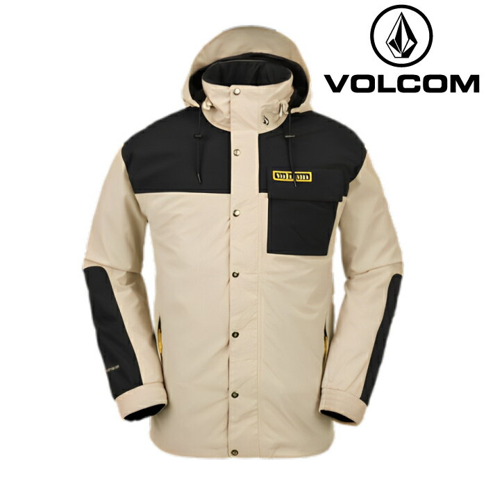 Ρܡ  㥱å ܥ륳 VOLCOM LONGO GORE-TEX JACKET KST-Khakiest G0652404 MEN'S ƥå   23-24 