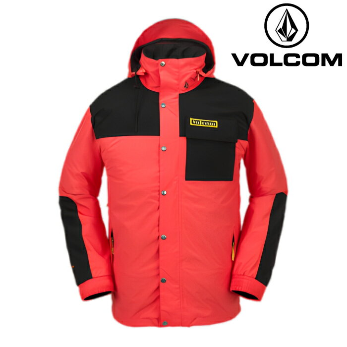 スノーボード ウェア ジャケット ボルコム VOLCOM LONGO GORE-TEX JACKET ORG-Orange G0652404 MEN'S ゴアテックス メンズ 男性 23-24 日本正規品