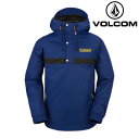 スノーボード ウェア ジャケット ボルコム VOLCOM LONGO PULLOVER NVY-Navy G0652411 MEN 039 S メンズ 男性 プルオーバー 23-24 日本正規品