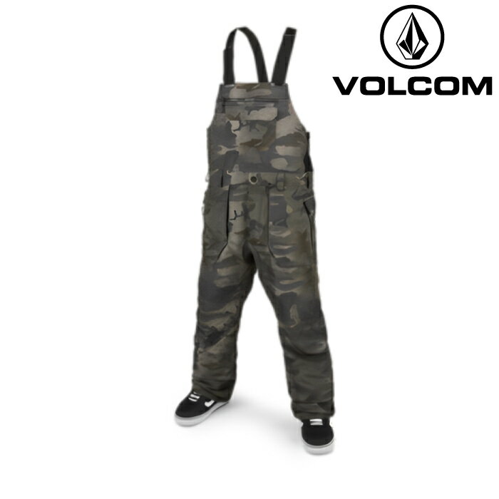 スノーボード ウェア パンツ ボルコム VOLCOM RAIN GORE-TEX BIB OVERALL CWC-Cloudwash Camo G1352403 MEN'S ゴアテックス メンズ 男性 ビブ オーバーオール 23-24 日本正規品