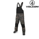 スノーボード ウェア パンツ ボルコム VOLCOM ROAN BIB OVERALL CWC-Cloudwash Camo G1352408 MEN S メンズ 男性 オーバーオール 23-24 日本正規品