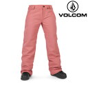 日本正規品 スノーボード ウェア パンツ ボルコム VOLCOM FROCHICKIE INS PANT EPK-Earth Pink H1252403 WOM...