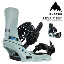 日本正規品 スノーボード ビンディング バートン BURTON WOMENS LEXA X EST Petrol Green レクサ エックス イーエスティ グ...