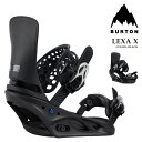 日本正規品 スノーボード ビンディング バートン BURTON WOMENS LEXA X Re:Flex Black レクサ エックス リフレックス ブラック...