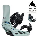 日本正規品 スノーボード ビンディング バートン BURTON WOMENS LEXA X Re:Flex Petrol Green レクサ エックス リフレッ...