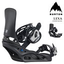 日本正規品 スノーボード ビンディング バートン BURTON WOMENS LEXA Re:Flex Black レクサ リフレックス ブラック レディース ...