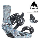 日本正規品 スノーボード ビンディング バートン BURTON WOMENS LEXA Re:Flex Blue Butterflies レクサ リフレックス ...