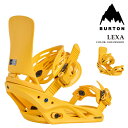 日本正規品 スノーボード ビンディング バートン BURTON WOMENS LEXA Re:Flex Golden Rod レクサ リフレックス ゴールデン ...