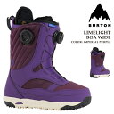 日本正規品 スノーボード ブーツ バートン BURTON WOMENS LIMELIGHT BOA WIDE Imperial Purple ライムライト ボア...