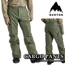 【エントリーでP最大47倍★マラソン期間】日本正規品 スノーボード ウェア パンツ バートン BURTON MENS CARGO 2L PANTS Forest...
