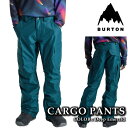 【エントリーでP最大47倍★マラソン期間】日本正規品 スノーボード ウェア パンツ バートン BURTON MENS CARGO 2L PANTS Deep E...
