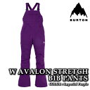 日本正規品 スノーボード ウェア ビブパンツ バートン BURTON WOMENS AVALON 2L STRETCH BIB PANTS Imperial P...