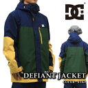 日本正規品 スノーボード ウェア ジャケット ディーシー DC DEFIANT JACKET BTK0 メンズ 24-25(4)