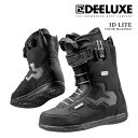 日本正規品 スノーボード ブーツ ディーラックス DEELUXE ID LITE Black/White アイディー ライト ブラック ホワイト メンズ レディ...