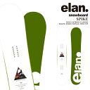 【エントリーでP最大47倍★マラソン期間】日本正規品 スノーボード 板 エラン ELAN SPIKE White スパイク メンズ レディース 24-25