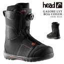 【エントリーでP最大47倍★マラソン期間】日本正規品 スノーボード ブーツ ヘッド HEAD GALORE LYT BOA COILER Black ガローレ ...