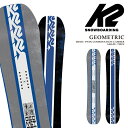 【エントリーでP最大47倍★マラソン期間】日本正規品 スノーボード 板 ケーツー K2 GEOMETRIC ジオメトリック メンズ 24-25
