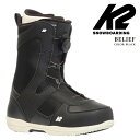 【エントリーでP最大47倍★マラソン期間】日本正規品 スノーボード ブーツ ケーツー K2 BELIEF Black ビリーフ ブラック レディース 24-25