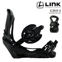 日本正規品 スノーボード ビンディング リンク LINK GRD-2 Black メンズ レディース バインディング 24-25