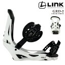 日本正規品 スノーボード ビンディング リンク LINK GRD-2 White メンズ レディース バインディング 24-25