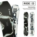 日本正規品 スノーボード 板 ライド RIDE TWINPIG ツインピグ メンズ レディース 24-25