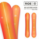 日本正規品 スノーボード 板 ライド RIDE HEARTBREAKER ハートブレイカー レディース 24-25