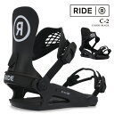【エントリーでP最大47倍★マラソン期間】 日本正規品 スノーボード ビンディング ライド RIDE C-2 Black ブラック バインディング メンズ 24...