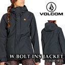 【エントリーでP最大47倍★マラソン期間】 日本正規品 スノーボード ウェア ジャケット ボルコム VOLCOM WOMENS BOLT INSULATED J...
