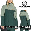 【エントリーでP最大47倍★マラソン期間】 日本正規品 スノーボード ウェア ジャケット ボルコム VOLCOM WOMENS BOLT INSULATED J...