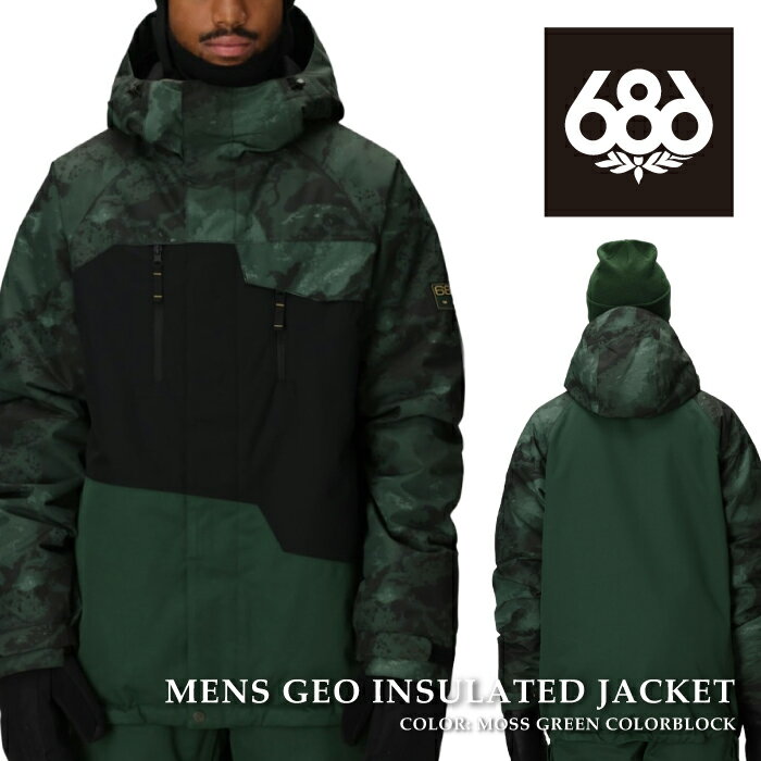  Ρܡ  㥱å åȥå 686 MENS GEO INSULATED JACKET Moss ...