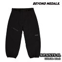 【エントリーでP最大47倍★マラソン期間】 日本正規品 スノーボード ウェア パンツ ビヨンドメダルズ BEYOND MEDALS X PANTS 3L Bla...