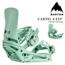 【エントリーでP最大47倍★マラソン期間】 日本正規品 スノーボード ビンディング バートン BURTON MENS CARTEL X EST Soft Sag...