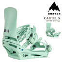 【エントリーでP最大47倍★マラソン期間】 日本正規品 スノーボード ビンディング バートン BURTON MENS CARTEL X Re:Flex Soft...