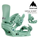 【エントリーでP最大47倍★マラソン期間】 日本正規品 スノーボード ビンディング バートン BURTON WOMENS LEXA X EST Sage Gre...
