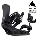 【エントリーでP最大47倍★マラソン期間】 日本正規品 スノーボード ビンディング バートン BURTON WOMENS LEXA X Re:Flex Blac...