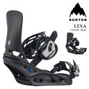 日本正規品 スノーボード ビンディング バートン BURTON WOMENS LEXA Re:Flex Black レクサ リフレックス バインディング レディ...