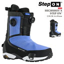 【エントリーでP最大47倍★マラソン期間】 日本正規品 スノーボード ブーツ バートン BURTON MENS HIGHSHOT X STEP ON Iris Bloom ハイショット エックス ステップオン メンズ 25-26 予約