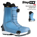 【エントリーでP最大47倍★マラソン期間】 日本正規品 スノーボード ブーツ バートン BURTON MENS WAVERANGE STEP ON Blue Stone ウェーブレンジ ステップオン メンズ 25-26 予約