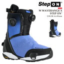 【エントリーでP最大47倍★マラソン期間】 日本正規品 スノーボード ブーツ バートン BURTON WOMENS WAVERANGE X STEP ON Ir...