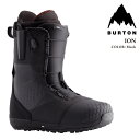 日本正規品 スノーボード ブーツ バートン BURTON MENS ION Black アイオン メンズ 25-26