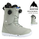 【エントリーでP最大47倍★マラソン期間】 日本正規品 スノーボード ブーツ バートン BURTON MENS SWATH BOA Talc Green スワス...