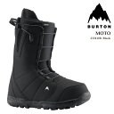日本正規品 スノーボード ブーツ バートン BURTON MENS MOTO Black モト メンズ 25-26 予約