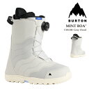 【エントリーでP最大47倍★マラソン期間】 日本正規品 スノーボード ブーツ バートン BURTON WOMENS MINT BOA Gray Cloud ミン...