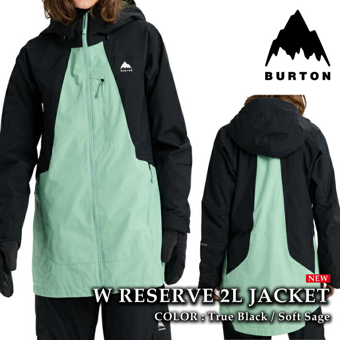 日本正規品 スノーボード ウェア ジャケット バートン BURTON WOMENS RESERVE 2L JACKET True Black So..
