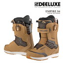 【エントリーでP最大47倍★マラソン期間】 日本正規品 スノーボード ブーツ ディーラックス DEELUXE EMPIRE S4 Oud Wood エンパイア ...