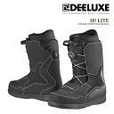 【エントリーでP最大47倍★マラソン期間】 日本正規品 スノーボード ブーツ ディーラックス DEELUXE ID LITE Essential Black ア...