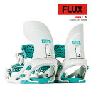 【エントリーでP最大47倍★マラソン期間】 日本正規品 スノーボード ビンディング フラックス FLUX CX Off White シーエックス バインディング...