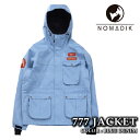 【エントリーでP最大47倍★マラソン期間】 日本正規品 スノーボード ウェア ジャケット ノマディック NOMADIK 777 JACKET Blue Deni...