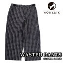 【エントリーでP最大47倍★マラソン期間】日本正規品 スノーボード ウェア パンツ ノマディック NOMADIK WASTED PANTS Check メンズ ...